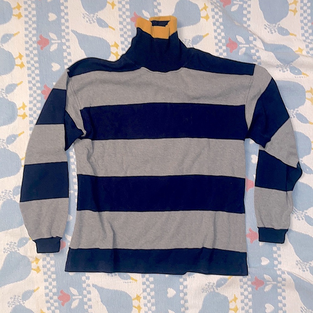 Vintage striped turtleneck